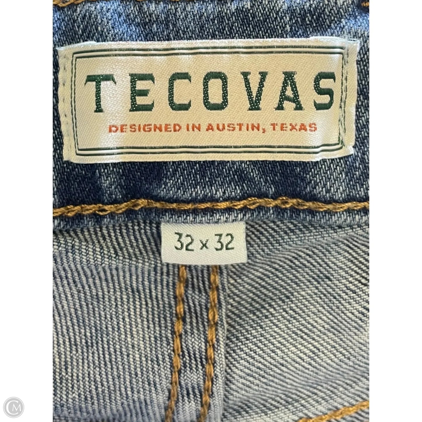Jeans Straight By Clothes Mentor In Blue Denim, Size: 14