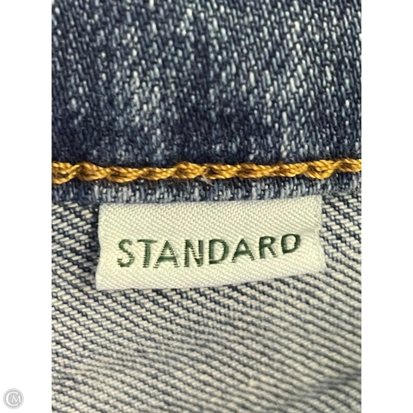 Jeans Straight By Clothes Mentor In Blue Denim, Size: 14