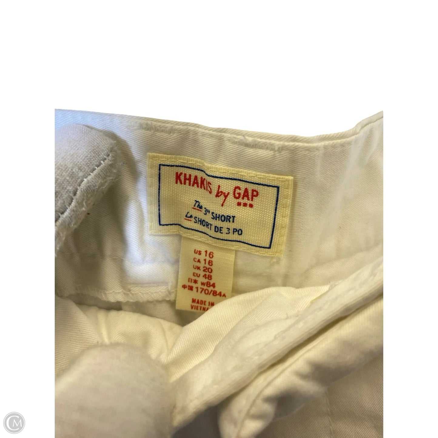 Shorts By Gap In White, Size: 16