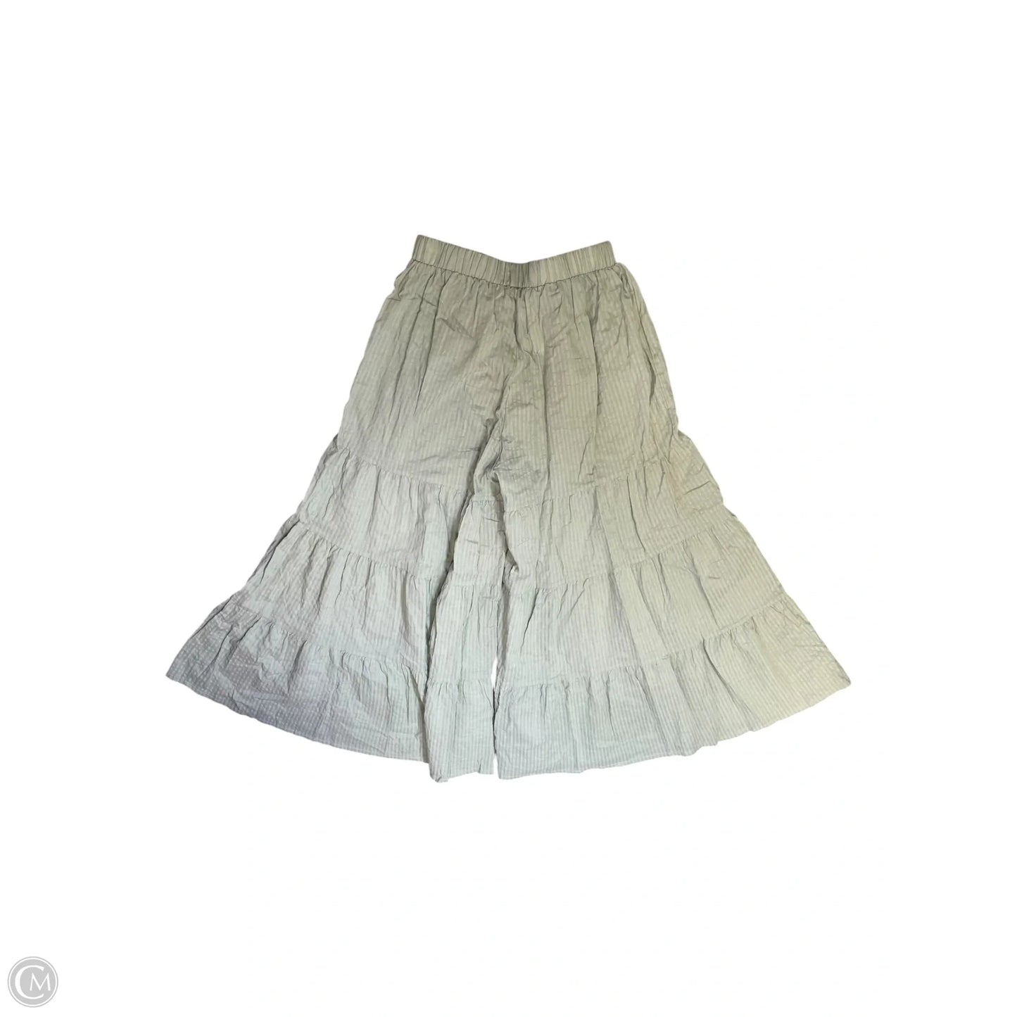Pants Wide Leg By Clothes Mentor In Green, Size: M