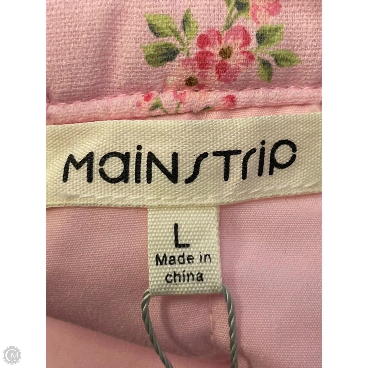 Jacket Puffer & Quilted By Main Strip In Floral Print, Size: L