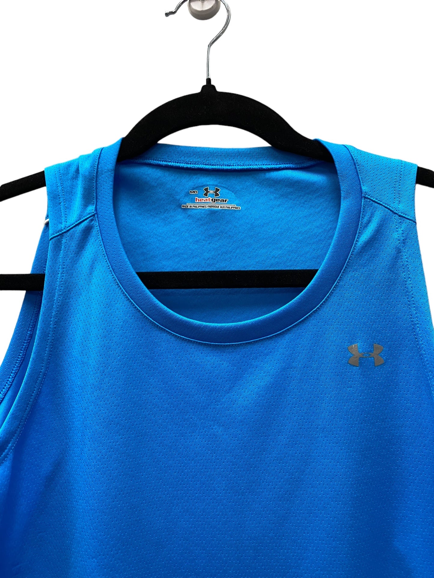 Athletic Tank Top By Under Armour In Blue, Size: S