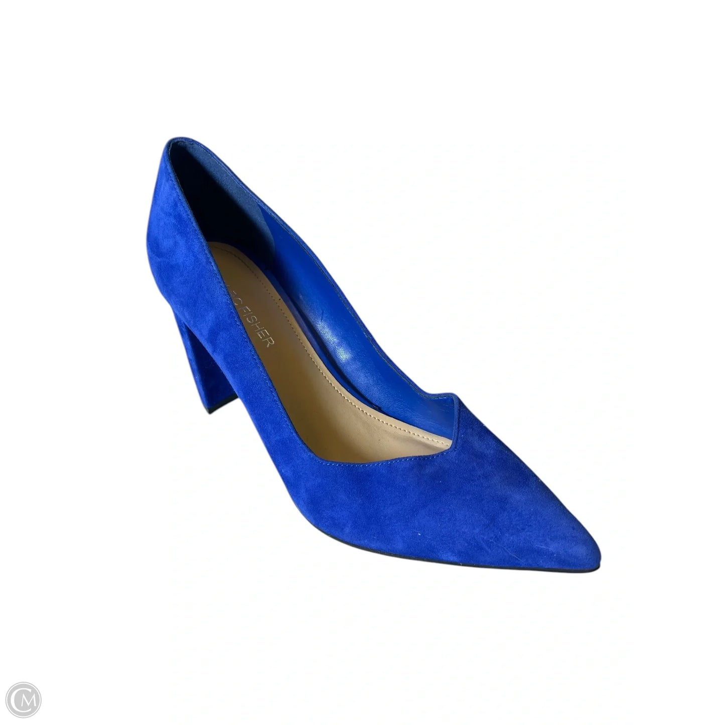 Shoes Heels Block By Marc Fisher In Blue, Size: 7