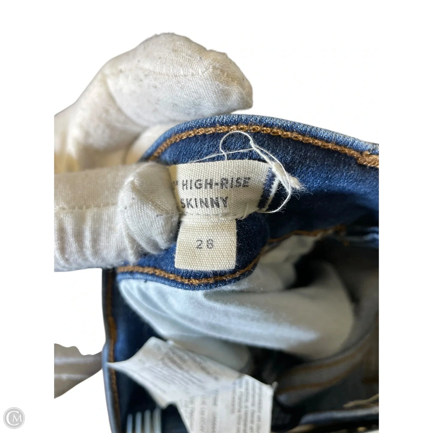 Jeans Skinny By Madewell In Blue Denim, Size: 6