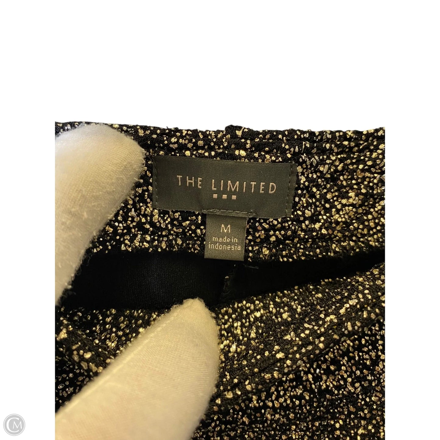 Skirt Midi By Clothes Mentor In Gold, Size: M