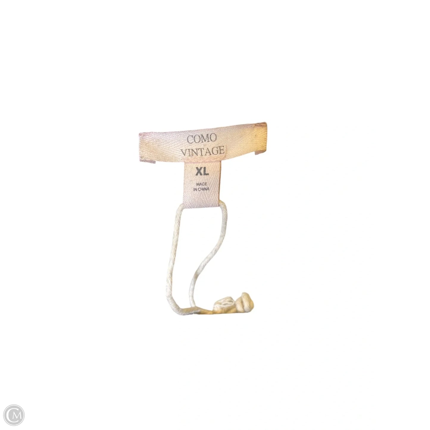 Jacket Other By Como Vintage In Checkered Pattern, Size: Xl