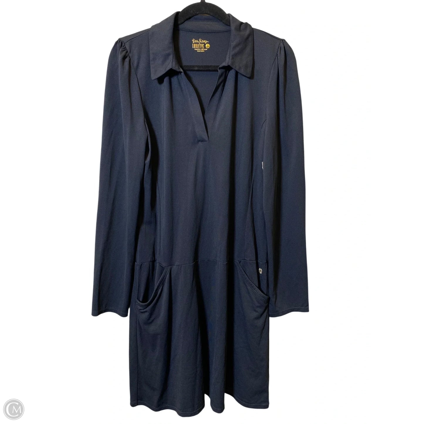 Dress Designer By Lilly Pulitzer In Black, Size: L