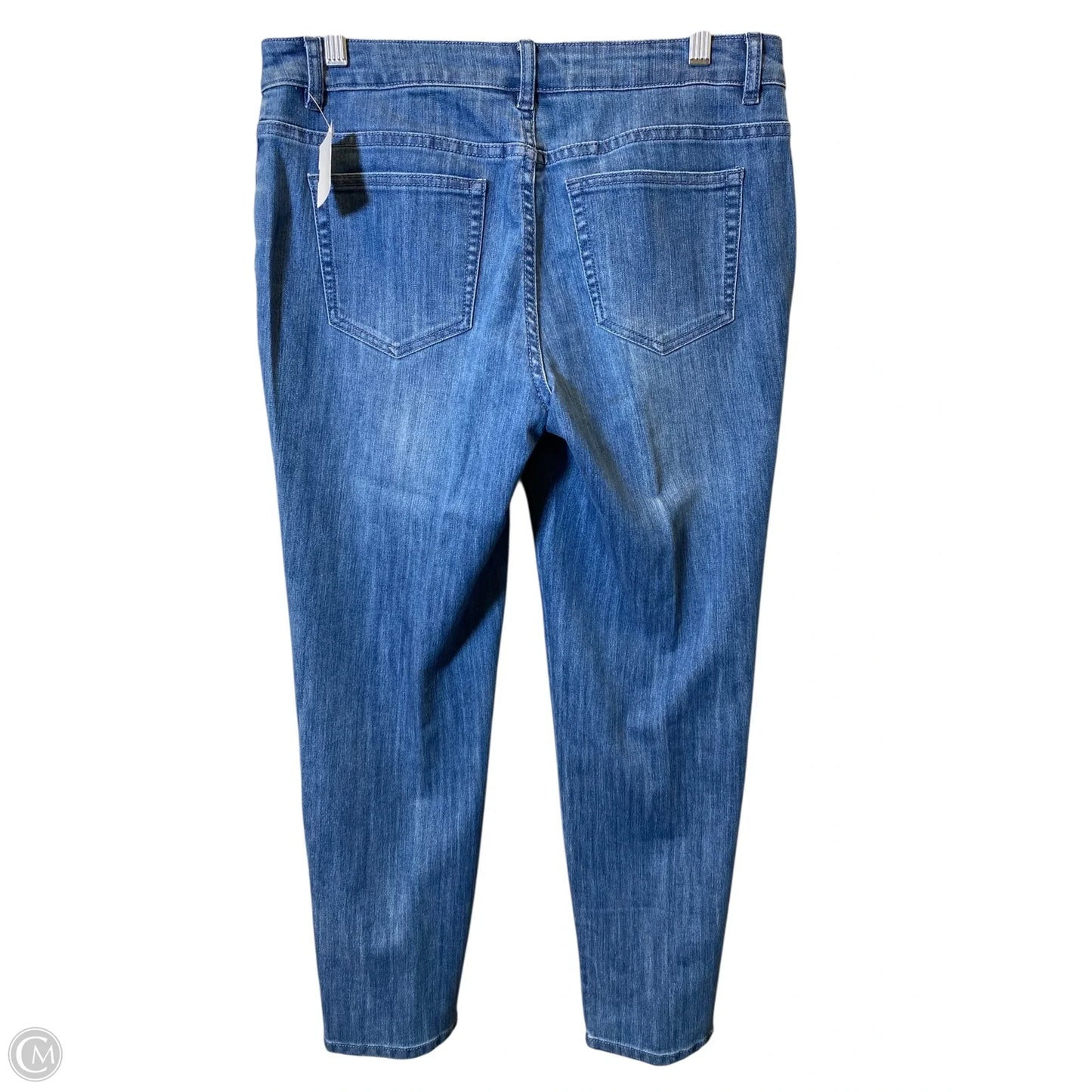 Jeans Straight By Clothes Mentor In Blue Denim, Size: 10