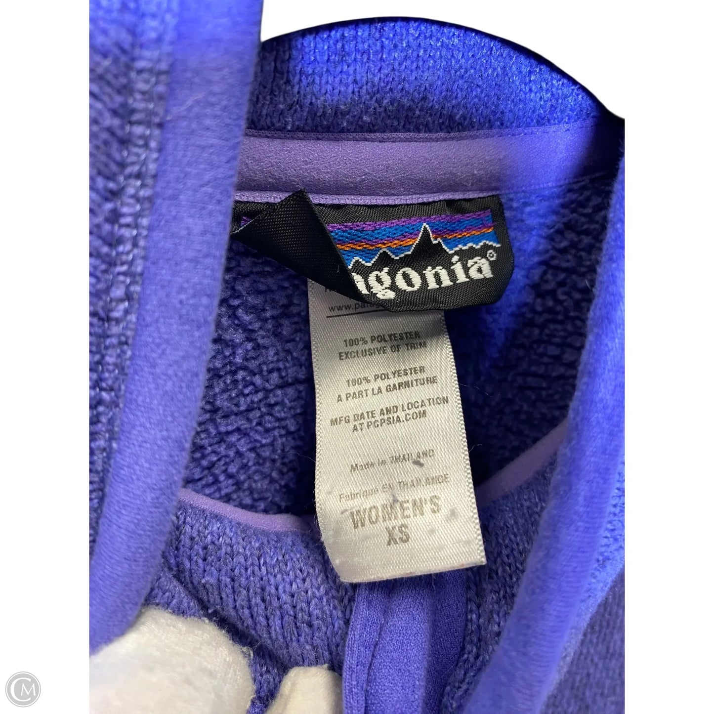 Athletic Jacket By Patagonia In Purple, Size: Xs