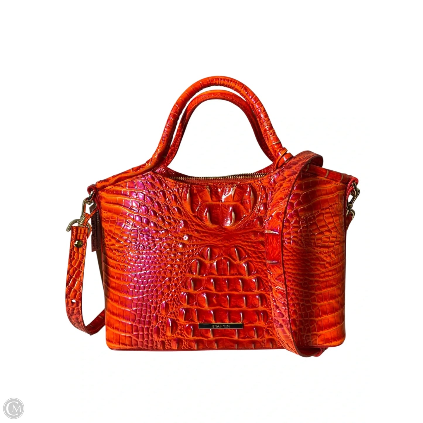 Handbag Designer By Brahmin, Size: Medium