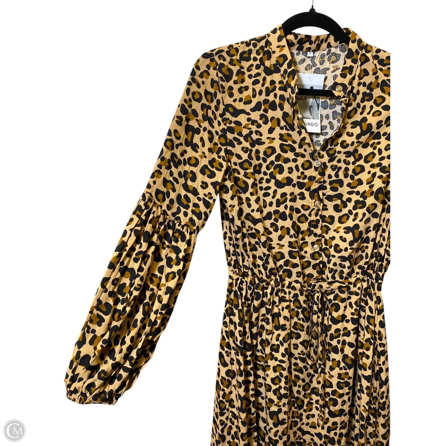 Dress Casual Midi By Clothes Mentor In Animal Print, Size: S