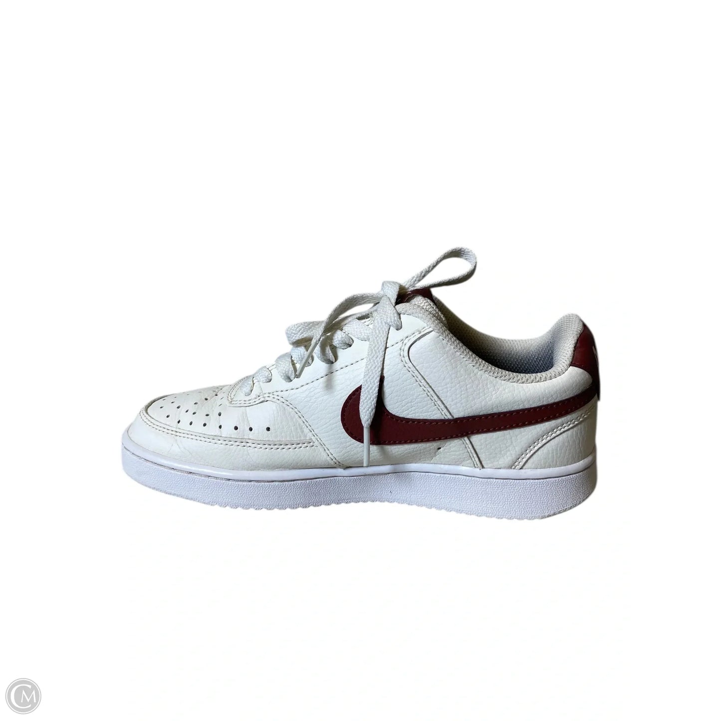 Shoes Sneakers By Nike In Brown & White, Size: 6