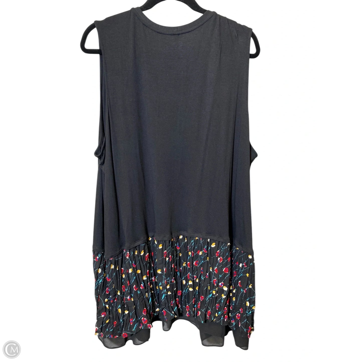 Vest Other By Logo In Black, Size: 2x