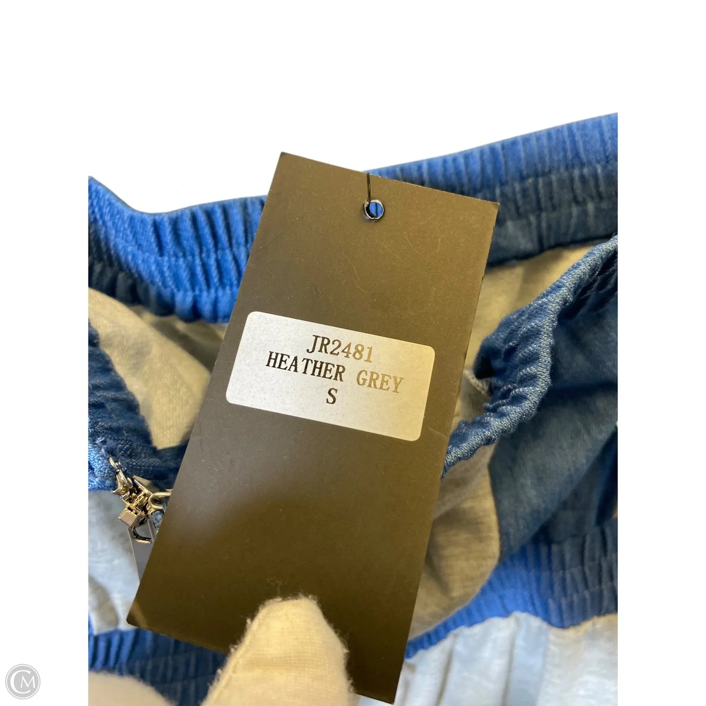 Jumpsuit By Cmc In Blue & Grey, Size: S