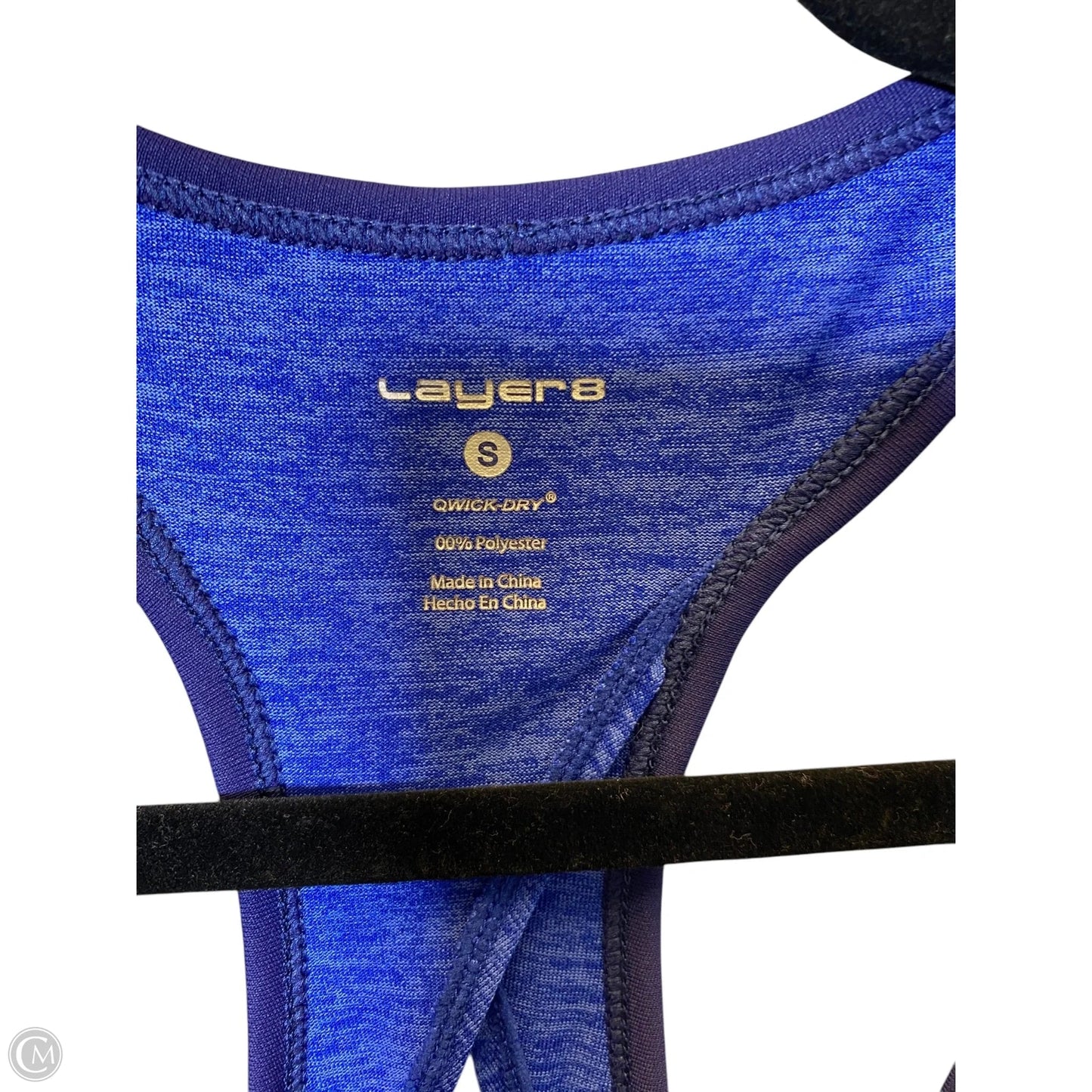 Athletic Tank Top By Layer 8 In Blue, Size: S