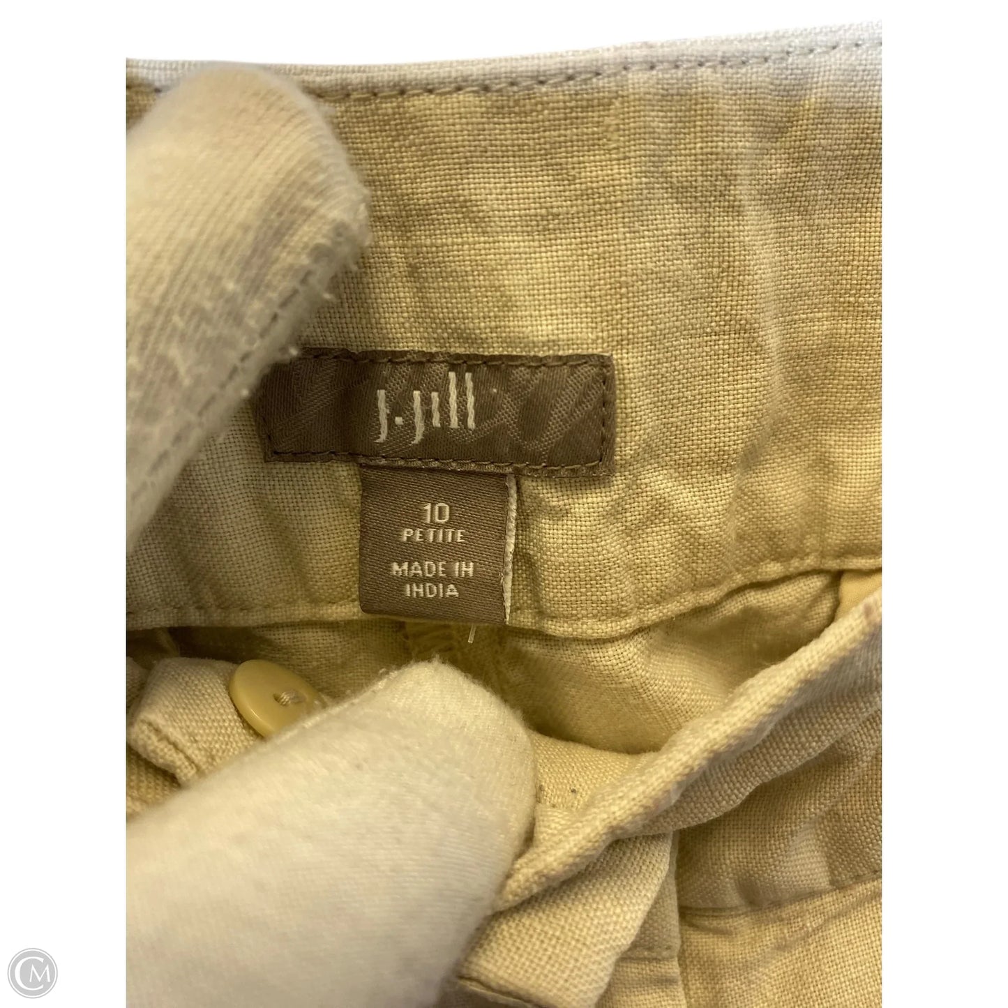 Pants Linen By J. Jill In Tan, Size: 10
