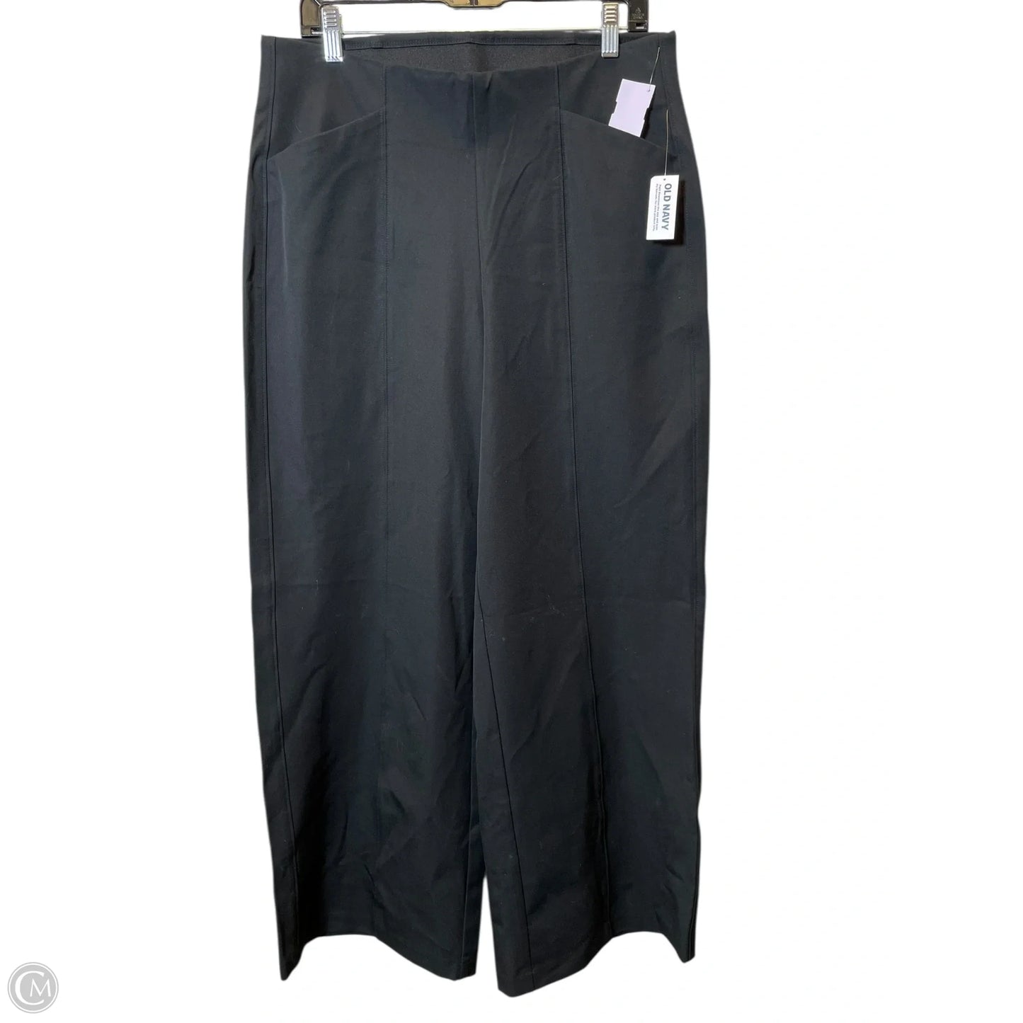 Pants Wide Leg By Old Navy In Black, Size: L