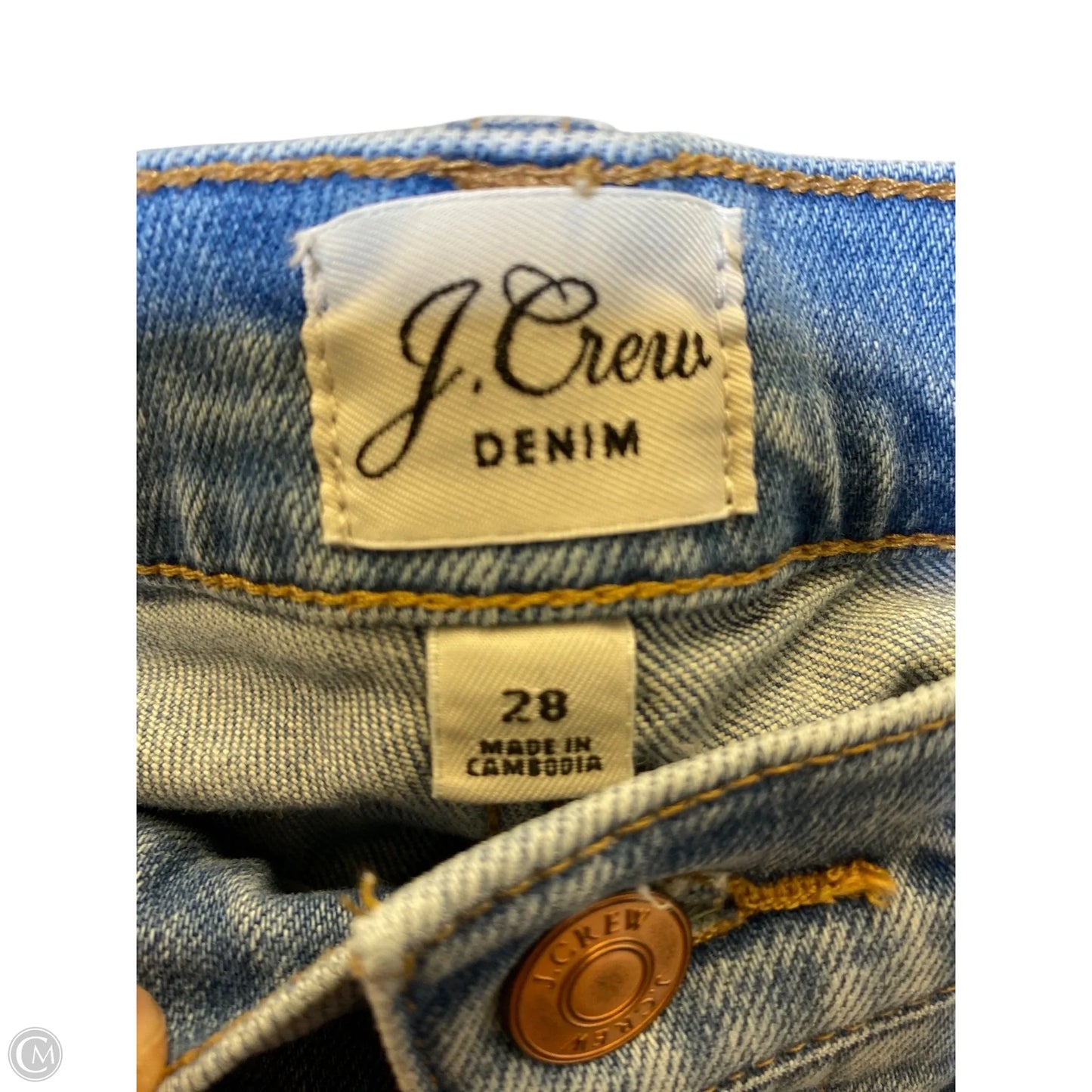 Jeans Skinny By J. Crew In Blue, Size: 6