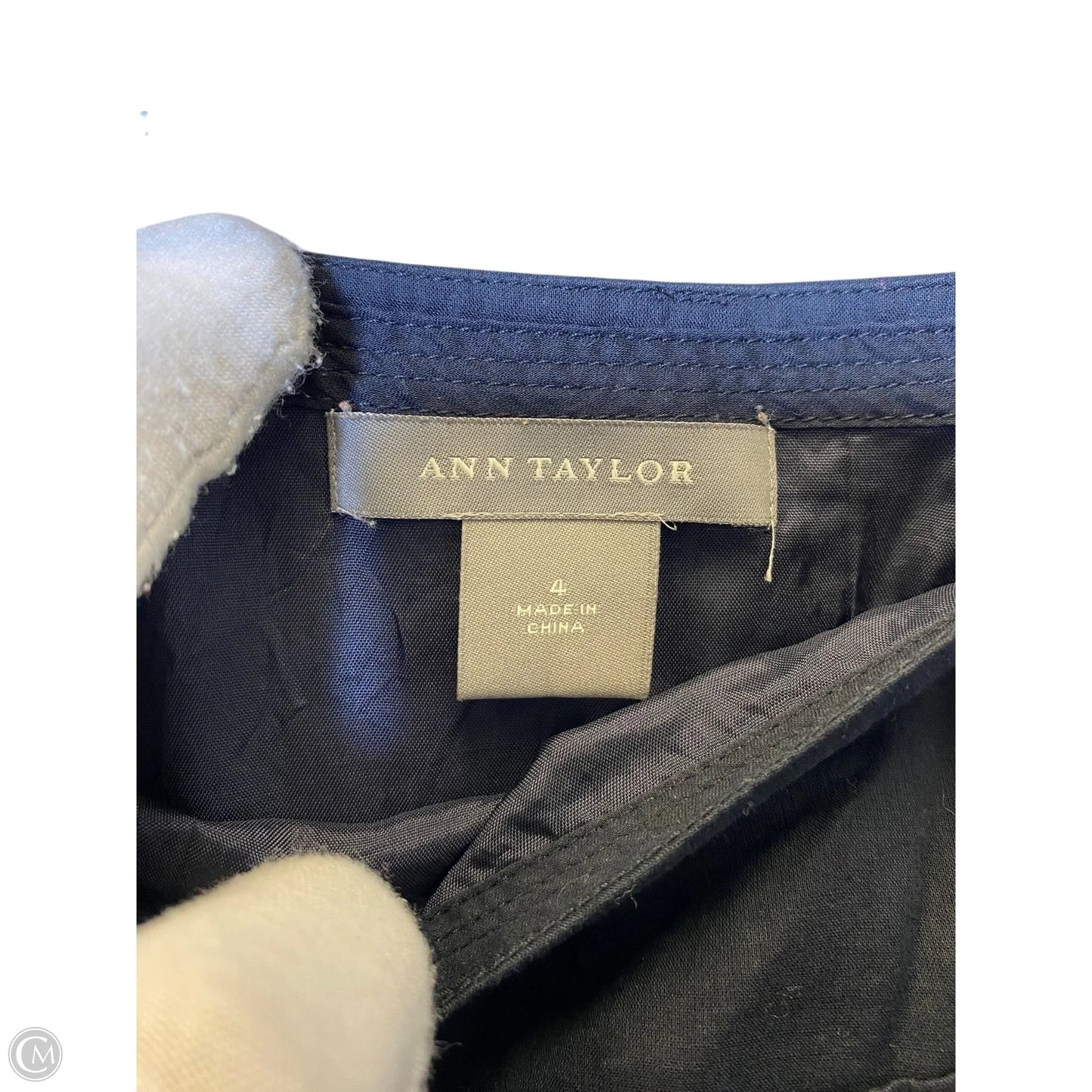 Skirt Midi By Ann Taylor In Black, Size: 4