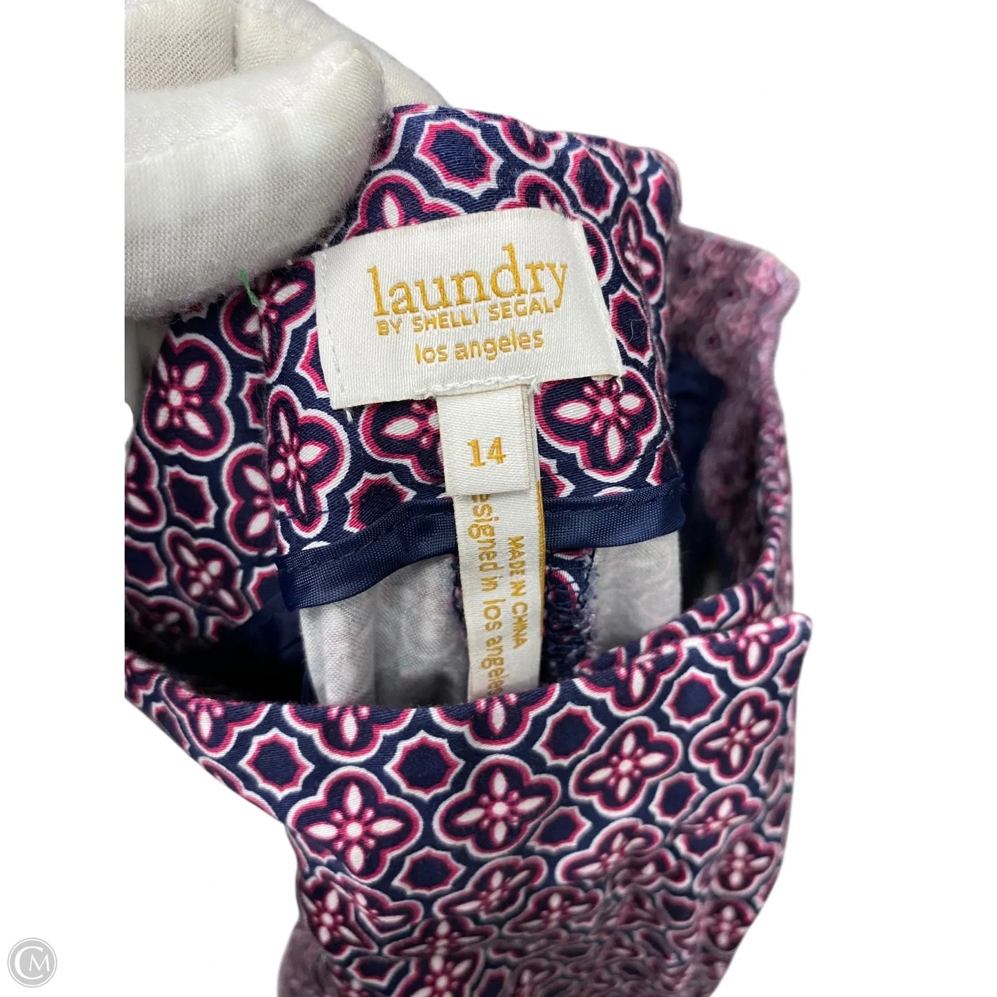 Pants Cropped By Laundry In Multi-colored, Size: 14