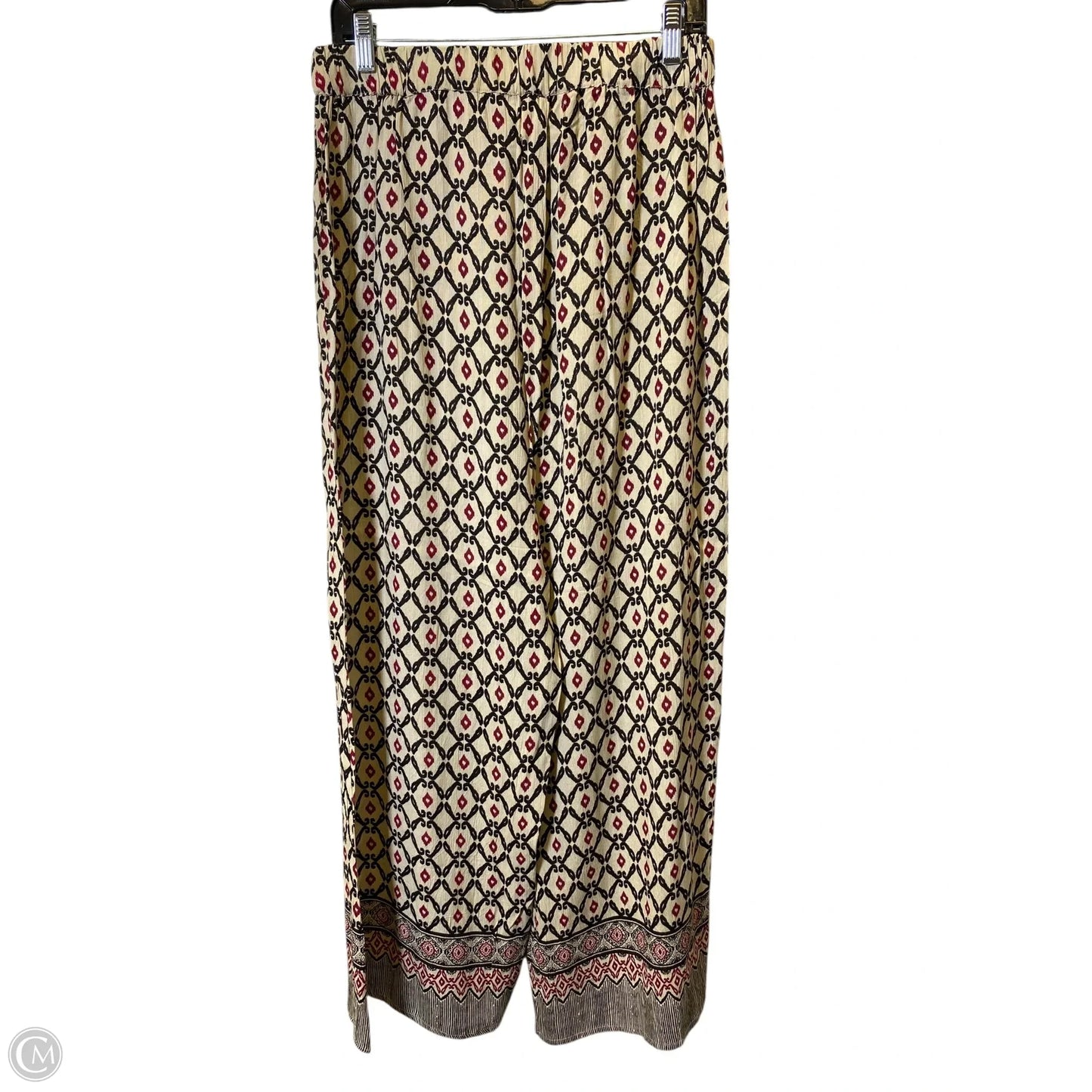 Pants Wide Leg By Cmc In Multi-colored, Size: L