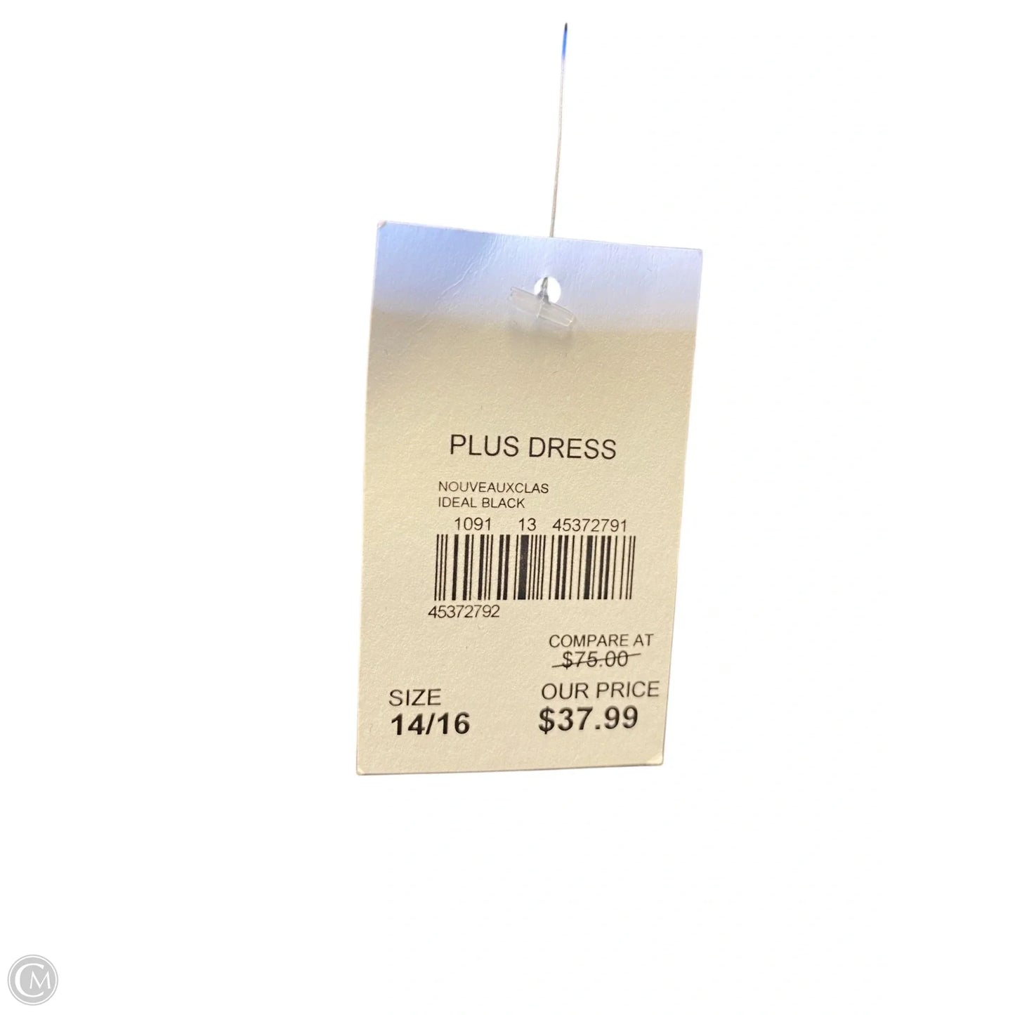Dress Casual Midi By Cato In Black, Size: Xl