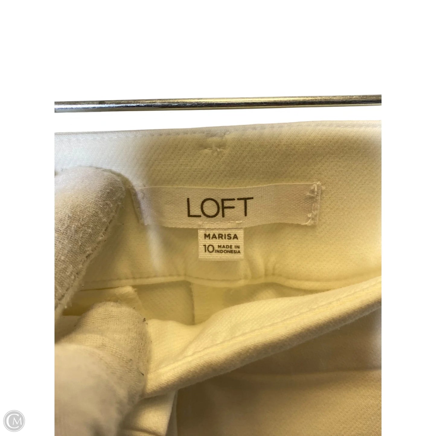 Pants Dress By Loft In White, Size: 10