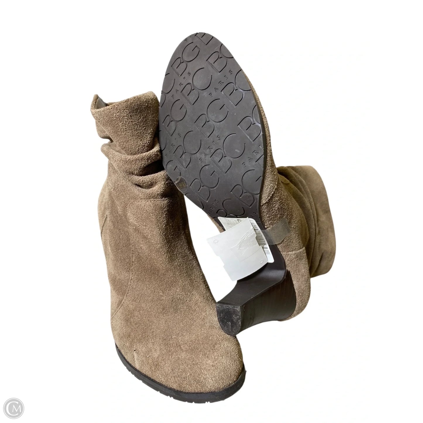 Boots Ankle Heels By Bcbg In Brown, Size: 8.5