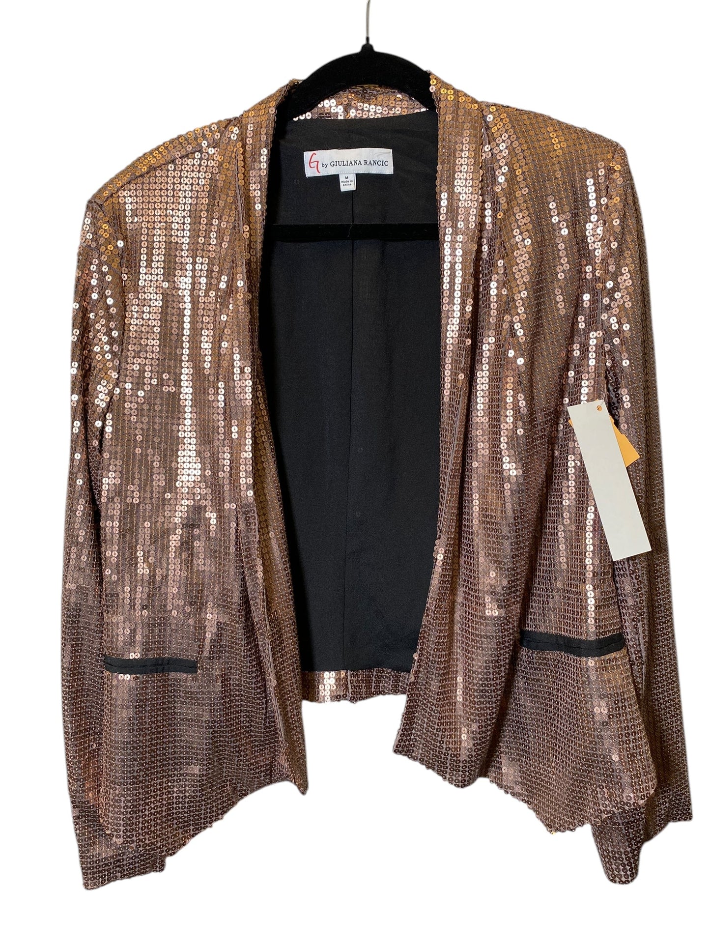 Cardigan By G By Giuliana In Bronze, Size: M