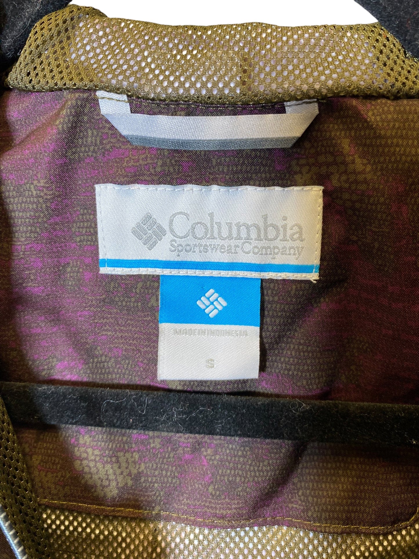 Jacket Windbreaker By Columbia In Multi-colored, Size: S
