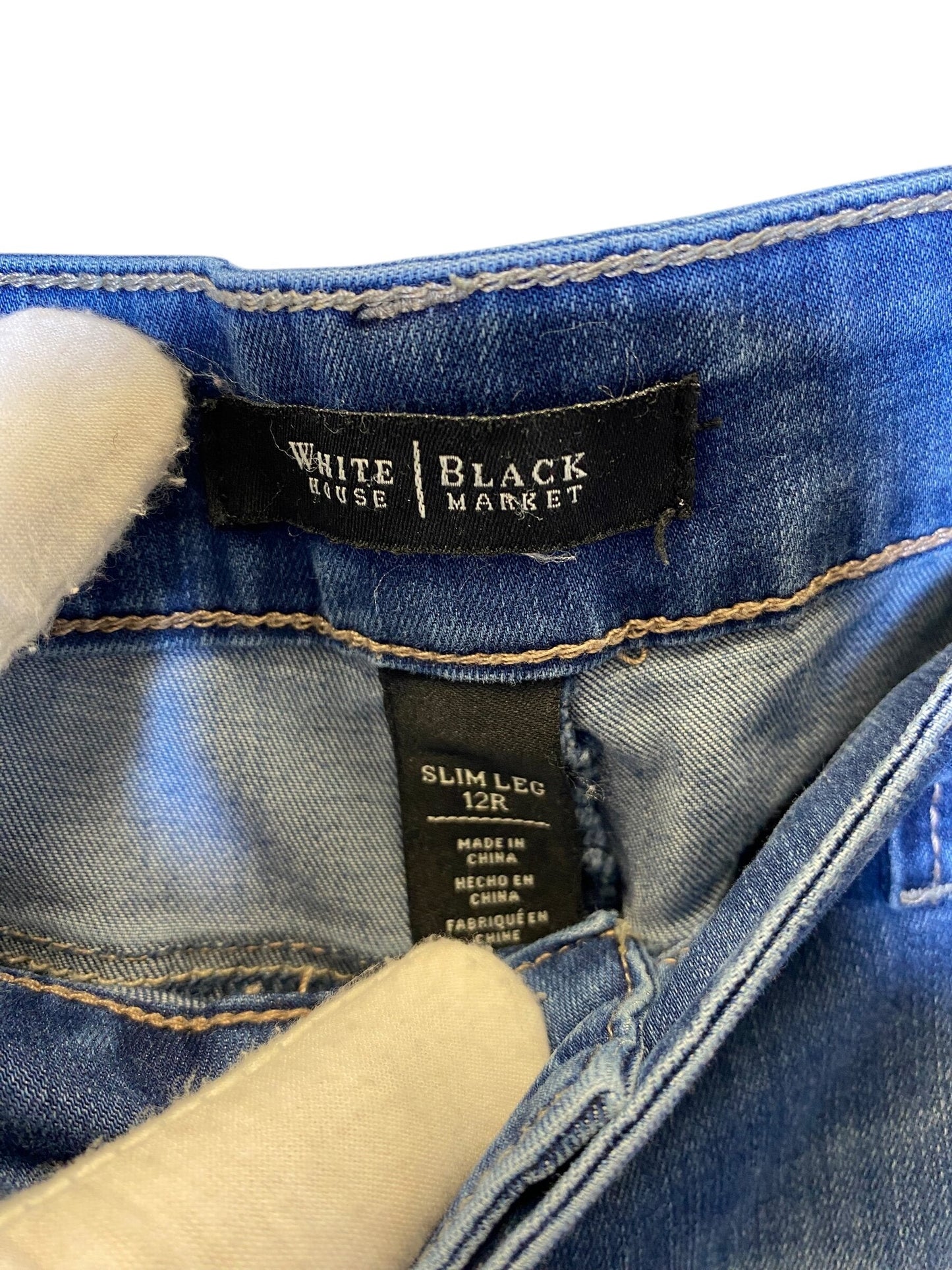 Jeans Straight By White House Black Market Size: 12