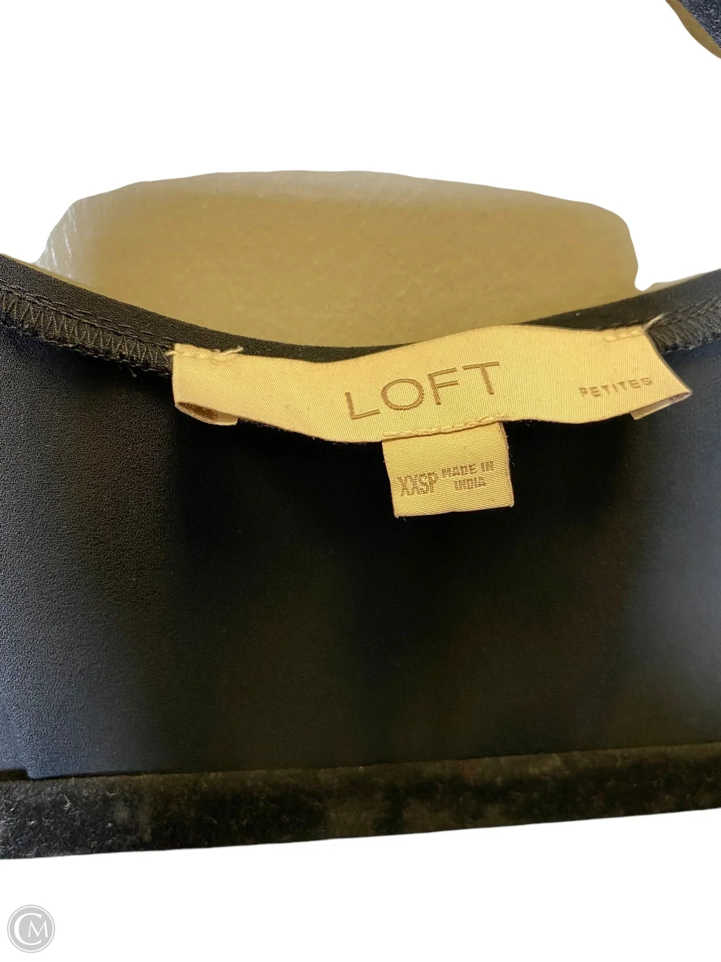 Top Long Sleeve By Loft In Black, Size: Xxsp