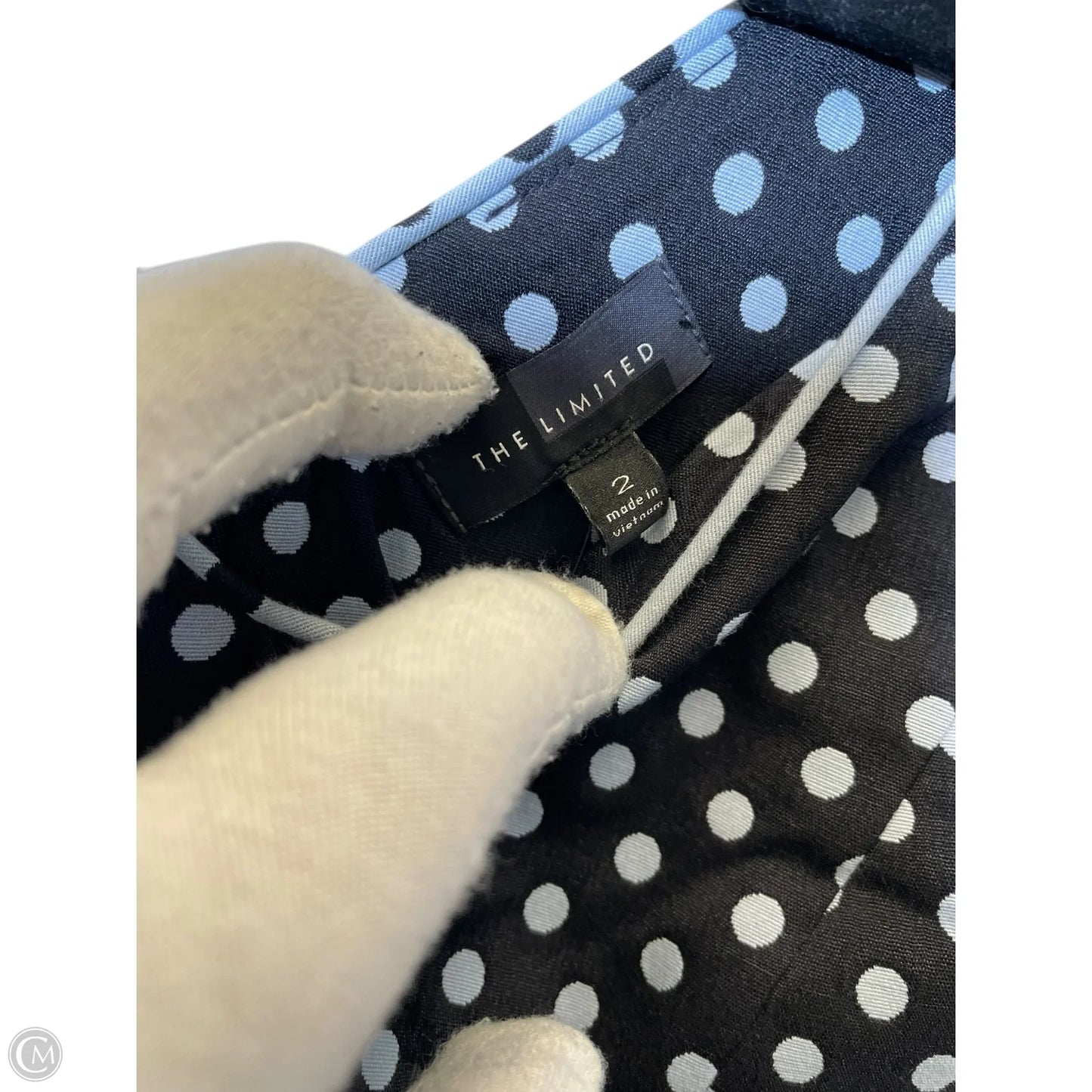 Dress Casual Midi By Limited In Navy, Size: Xs