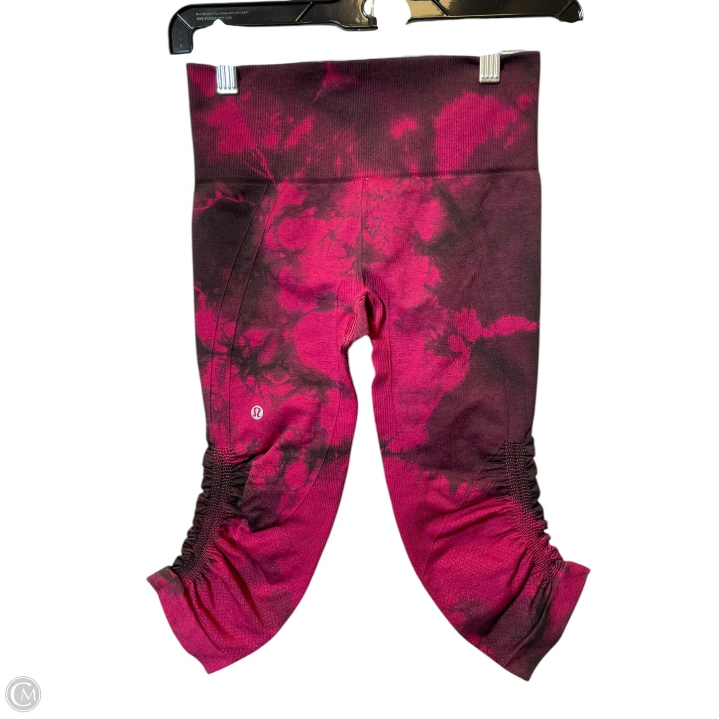 Athletic Leggings By Lululemon In Red, Size: Xs