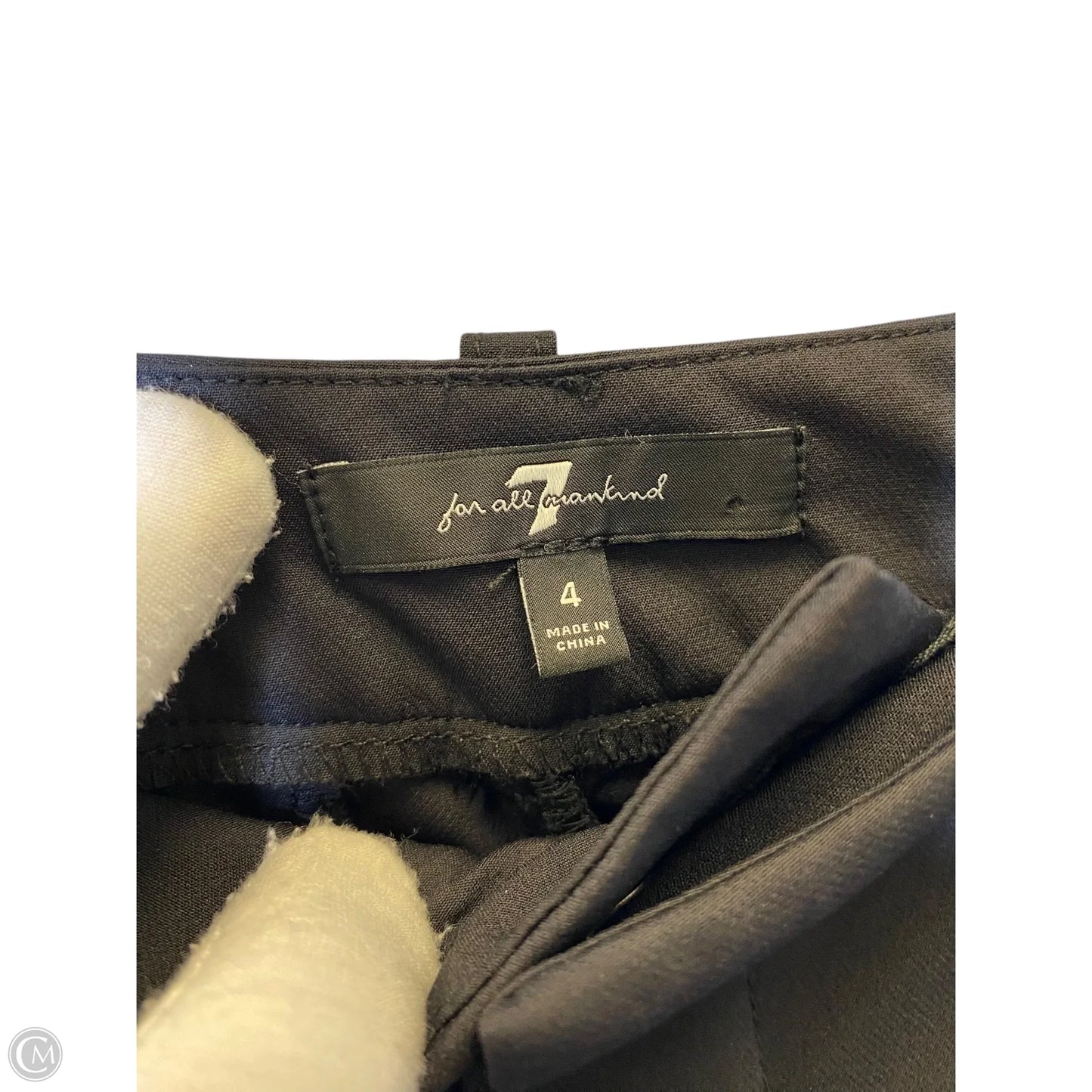 Pants Dress By 7 For All Mankind In Black, Size: 4