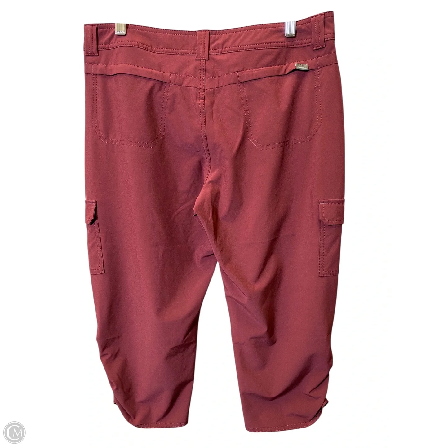 Pants Cargo & Utility By Eddie Bauer In Maroon, Size: 10