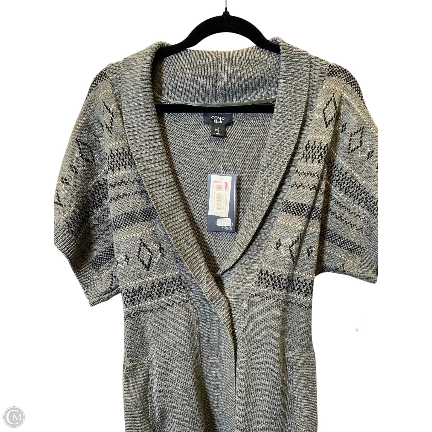 Cardigan By Clothes Mentor In Grey, Size: S