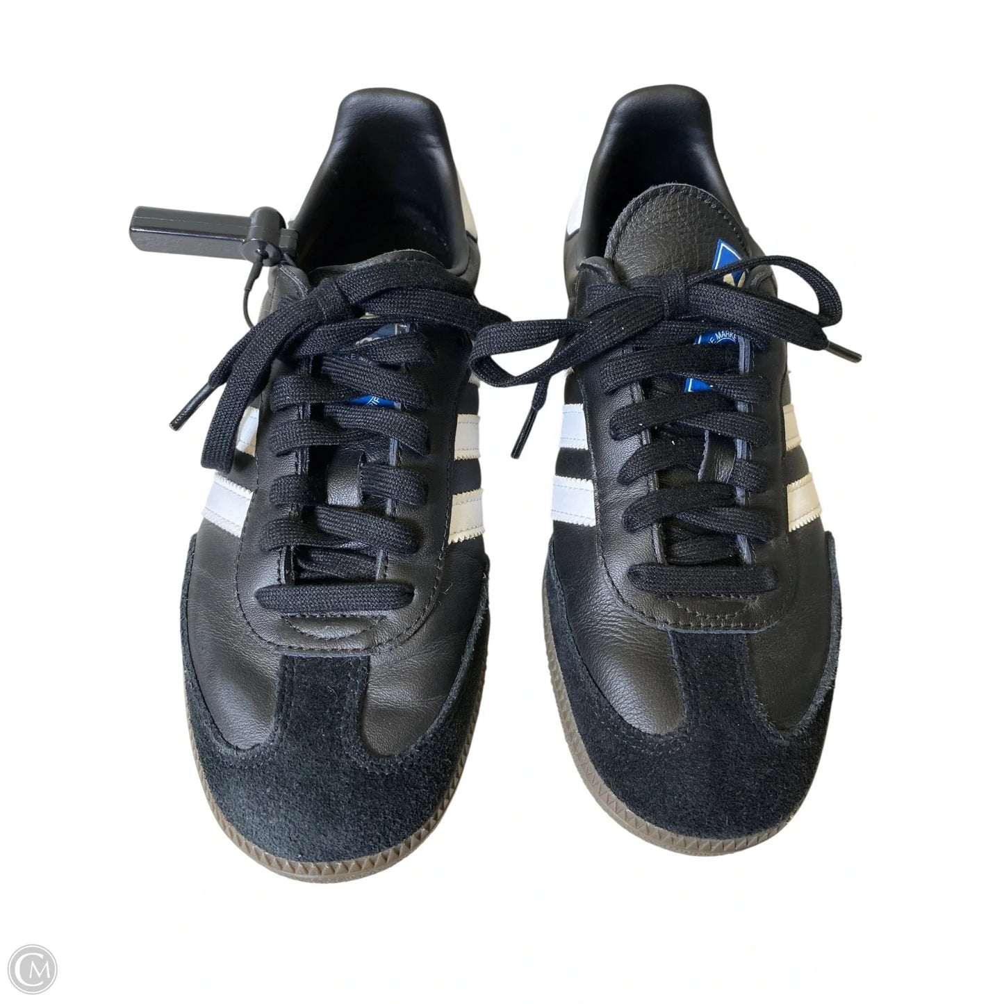 Shoes Sneakers By Adidas In Black & White, Size: 7