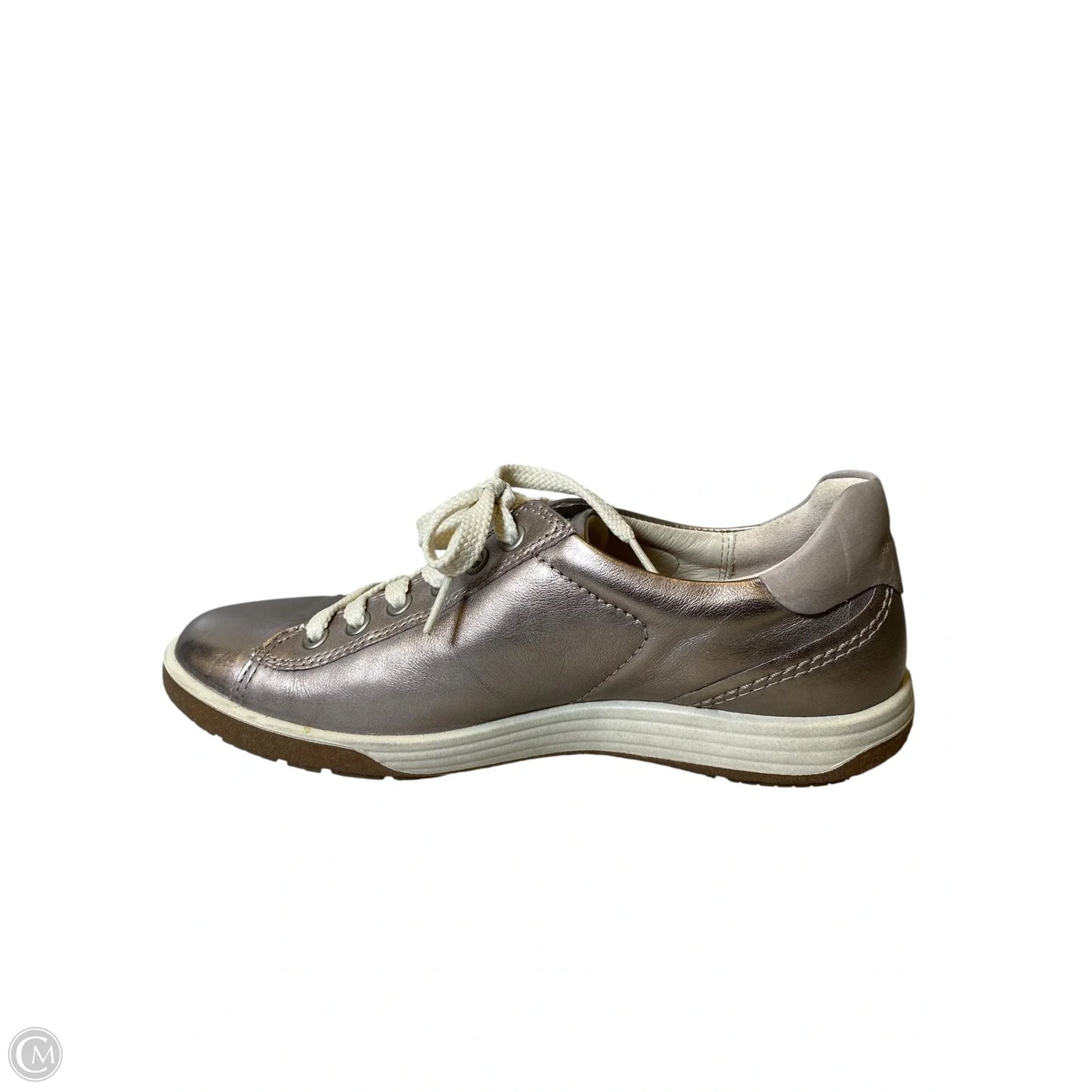 Shoes Sneakers By Ecco In Bronze, Size: 7.5
