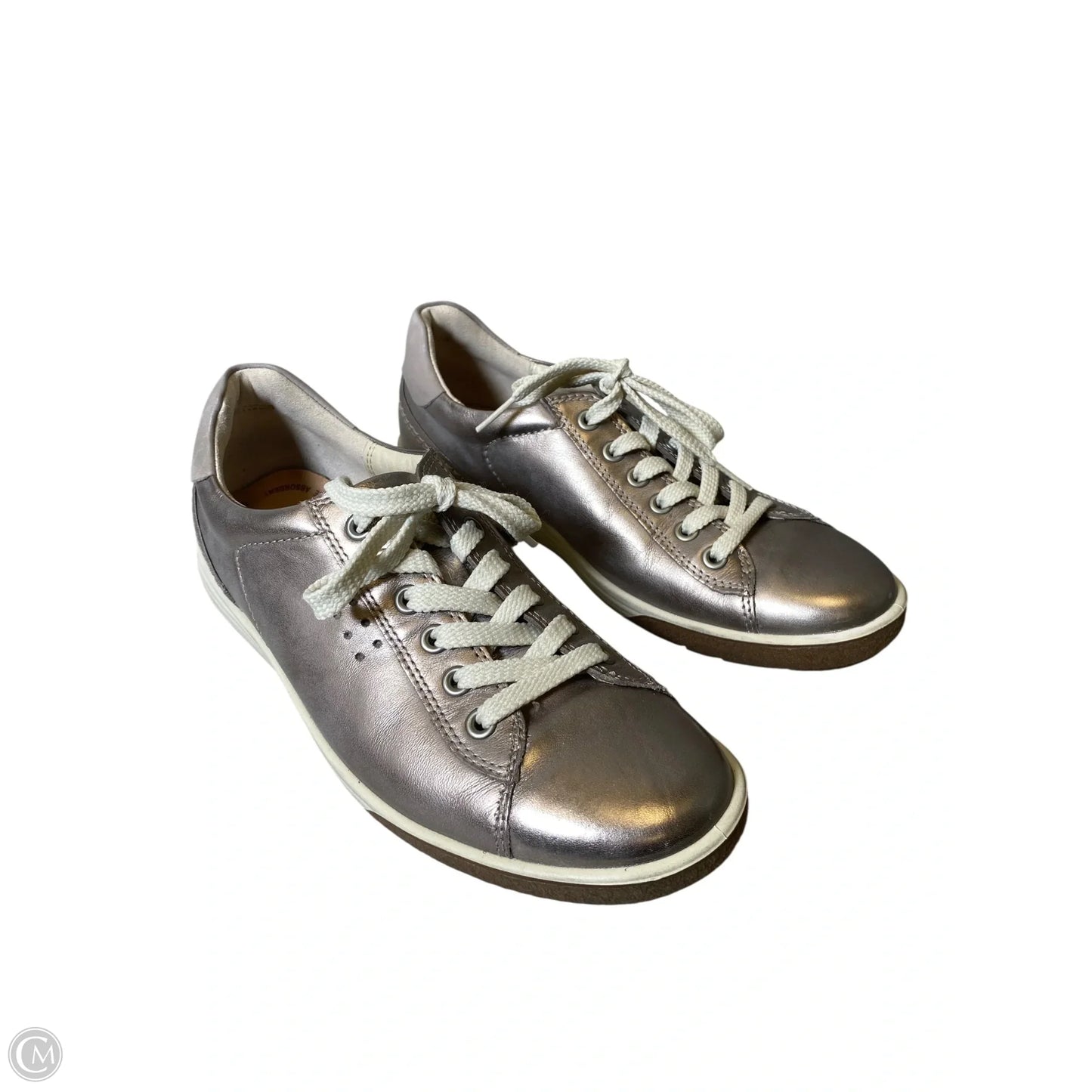 Shoes Sneakers By Ecco In Bronze, Size: 7.5