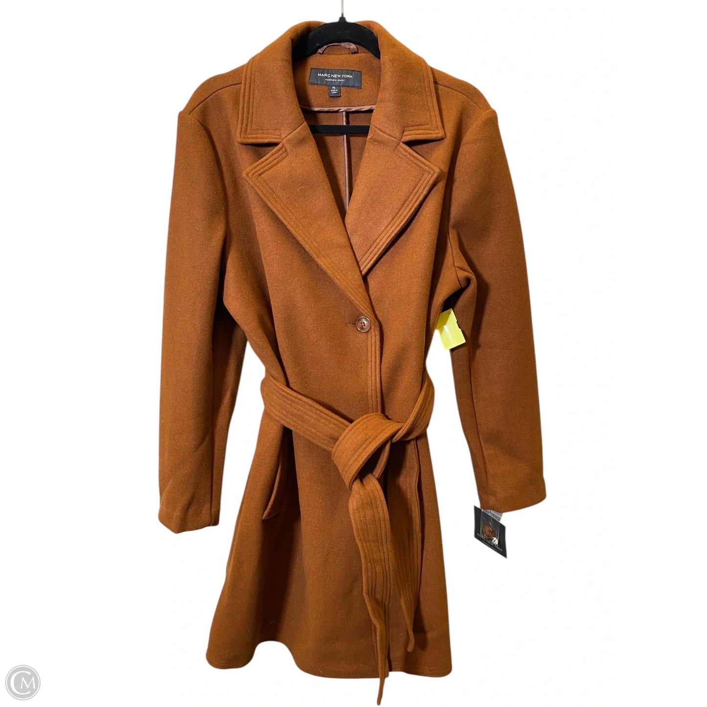 Coat Other By Marc New York In Brown, Size: Xl