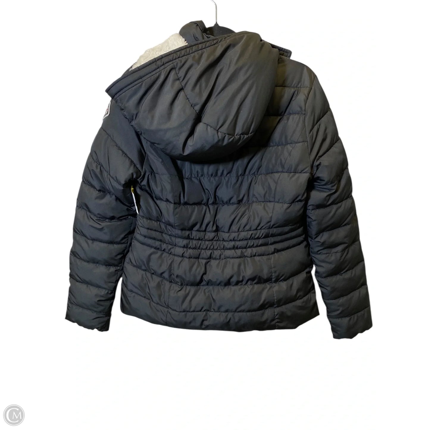 Jacket Puffer & Quilted By Hollister In Black, Size: M