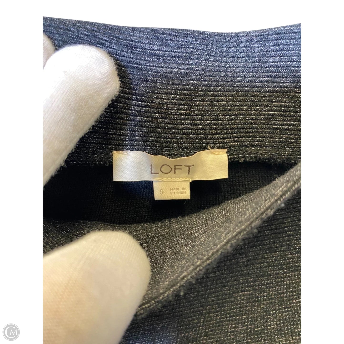 Skirt Maxi By Loft In Grey, Size: S