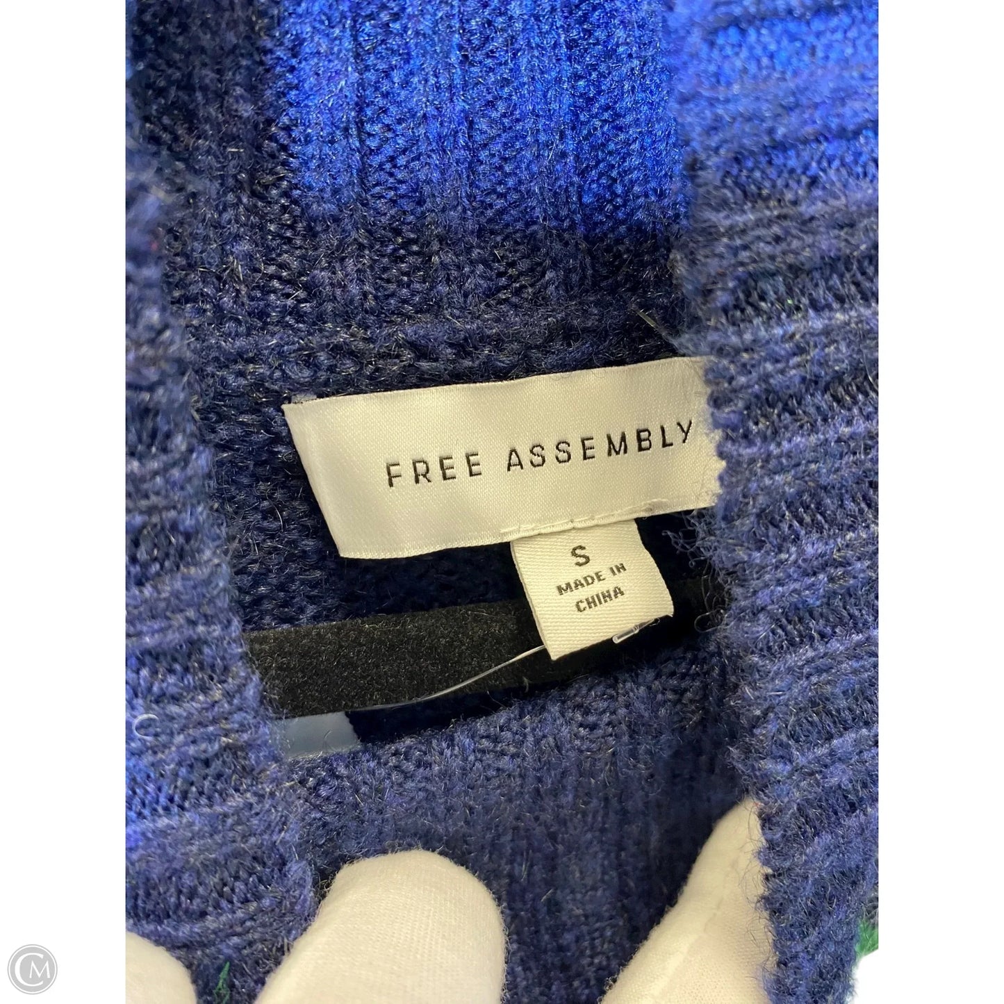 Sweater By Free Assembly In Multi-colored, Size: S