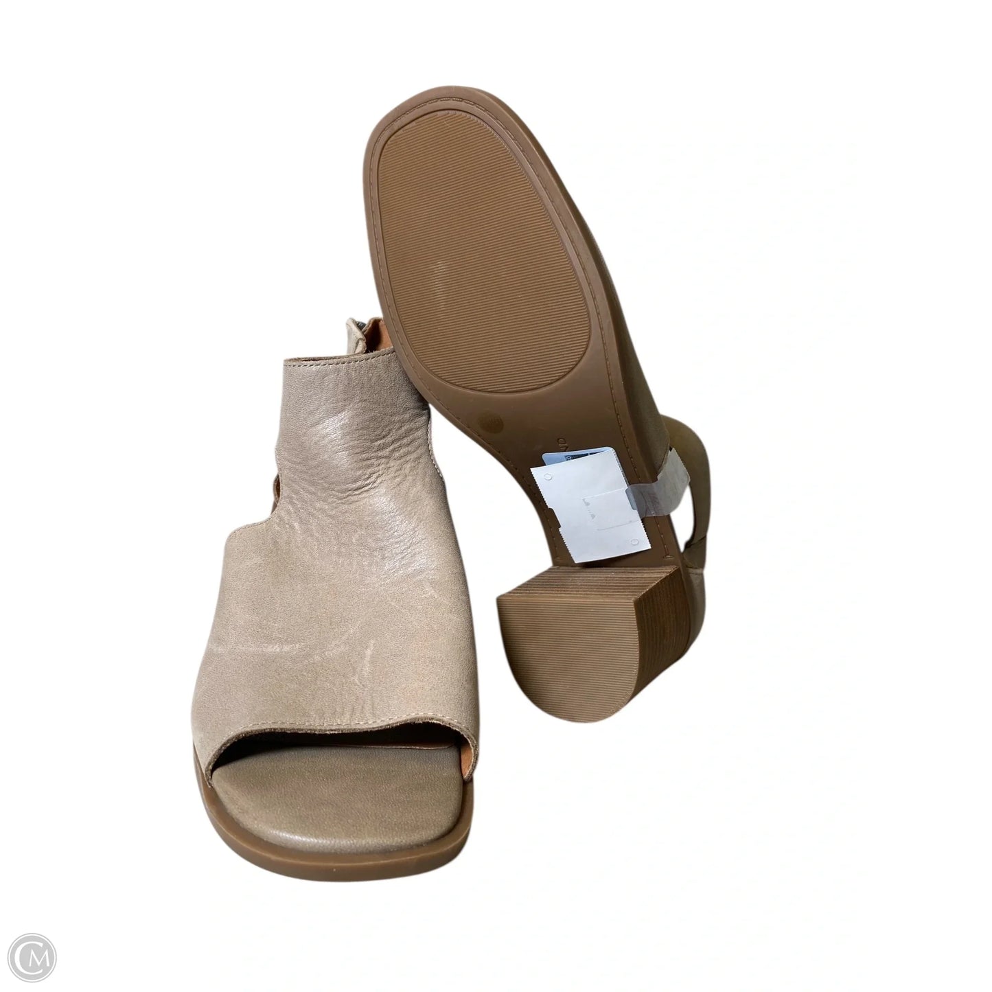 Shoes Heels Block By Lucky Brand In Beige, Size: 9.5