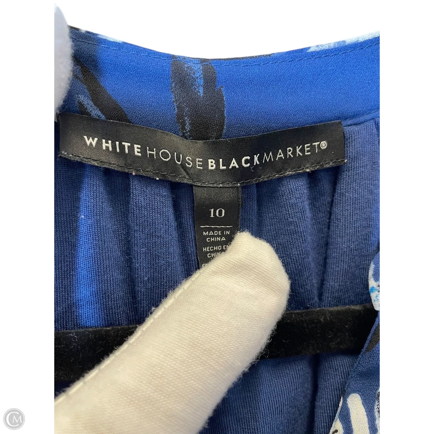 Dress Casual Midi By White House Black Market In Floral Print, Size: 10