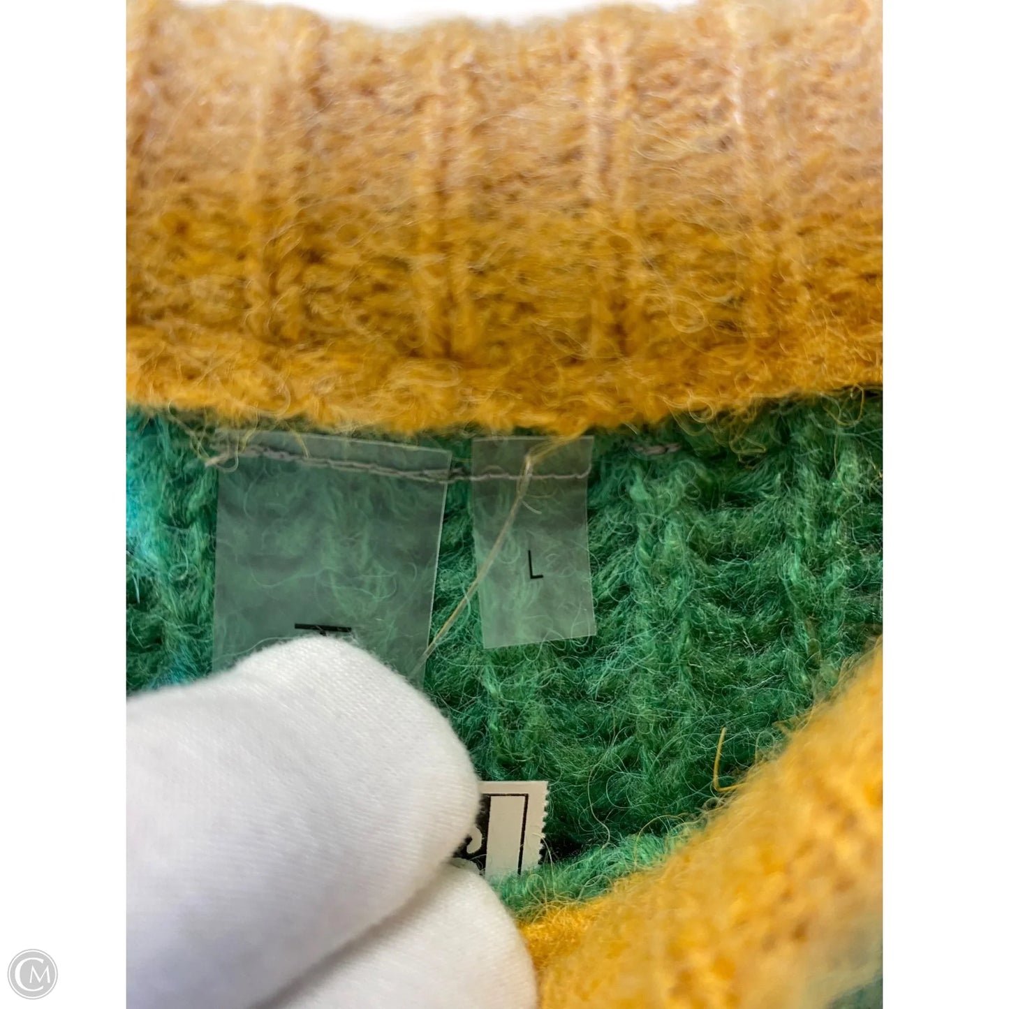 Sweater By Clothes Mentor In Multi-colored, Size: L