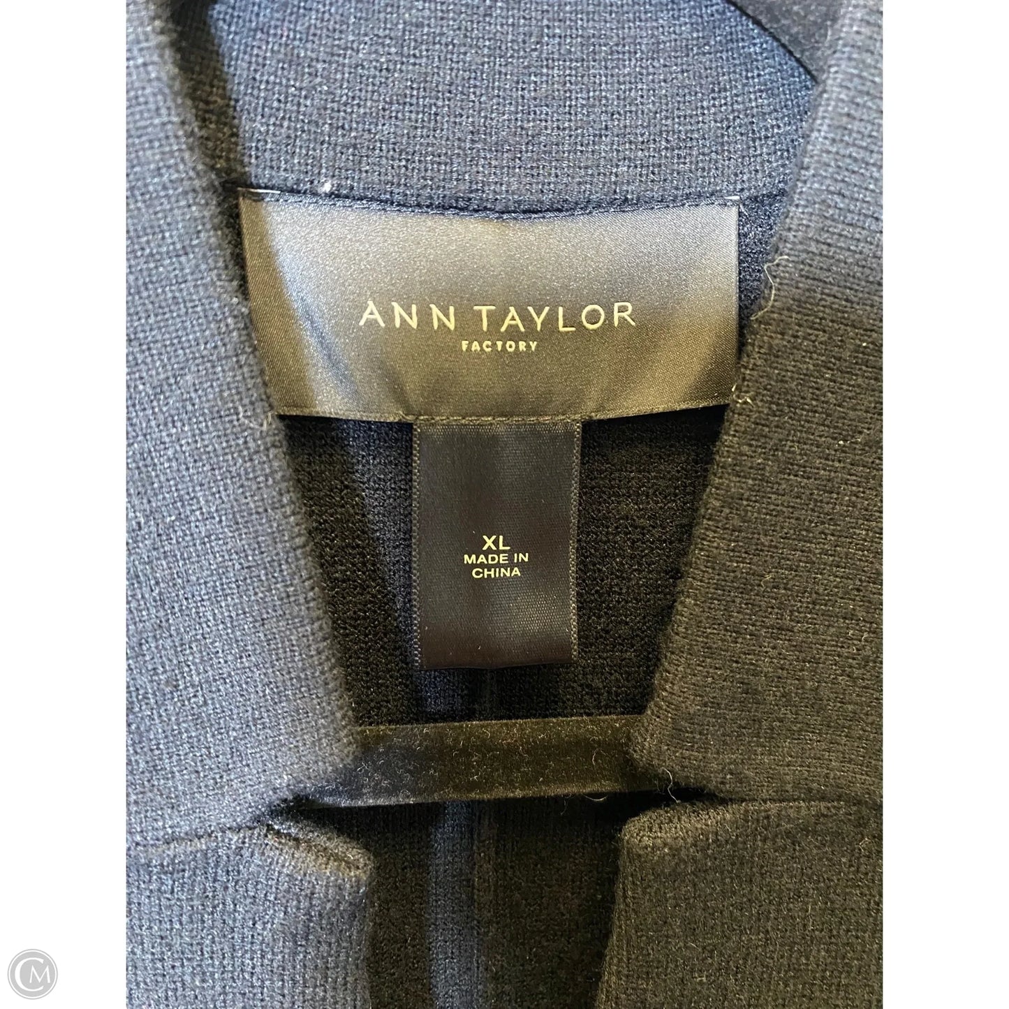 Blazer By Ann Taylor In Black, Size: Xl