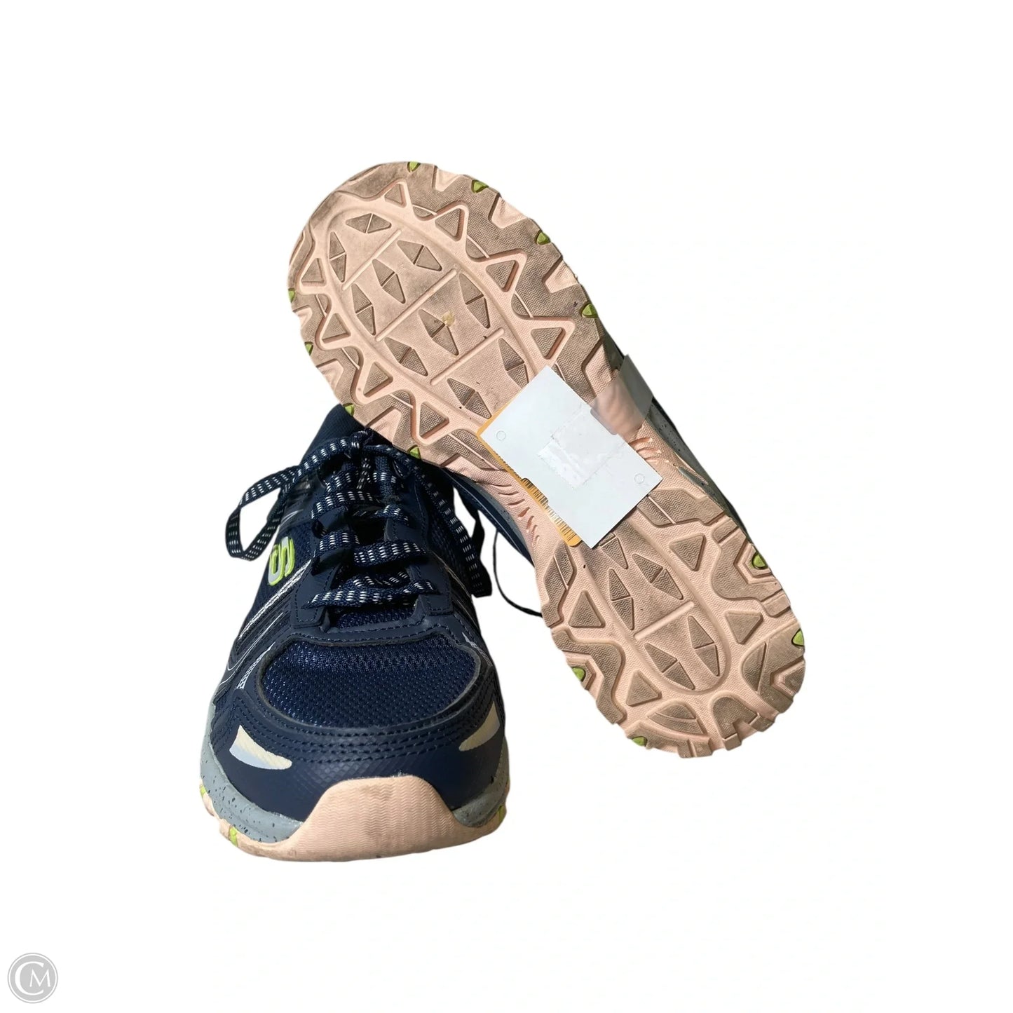 Shoes Athletic By Skechers In Blue & Pink, Size: 7