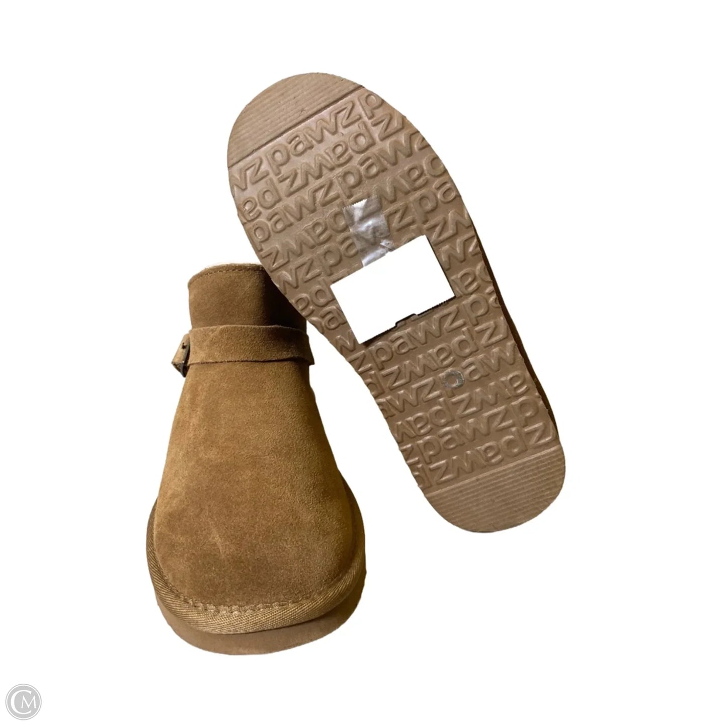 Boots Ankle Flats By Bearpaw In Brown, Size: 8